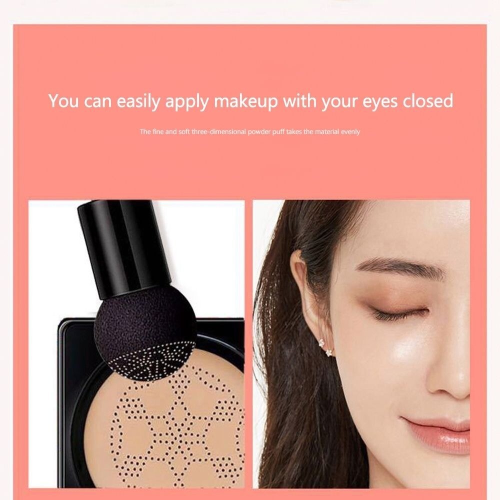 Facial Base Primer Mushroom Head Foundation Air Cushion BB&CC Cream Face Makeup