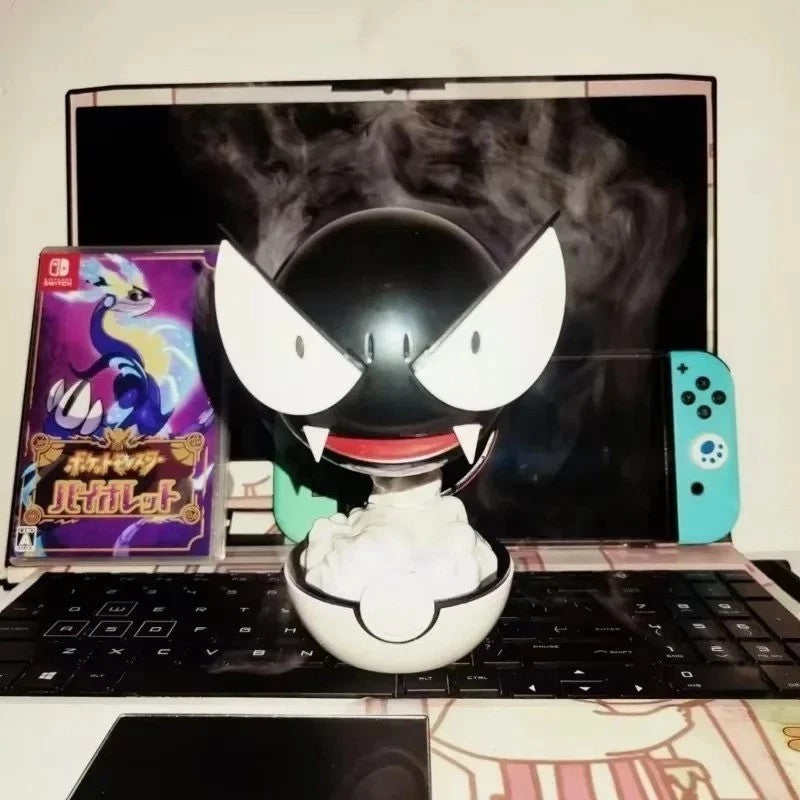 Gastly Humidifier Figure Pokémon Style Mist Sprayer USB Rechargeable Gift Toy