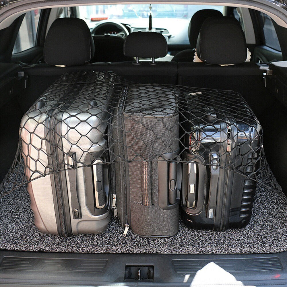 Large Elastic Car Boot Mesh Net Cargo Storage Organiser Tidy for Van SUV Truck