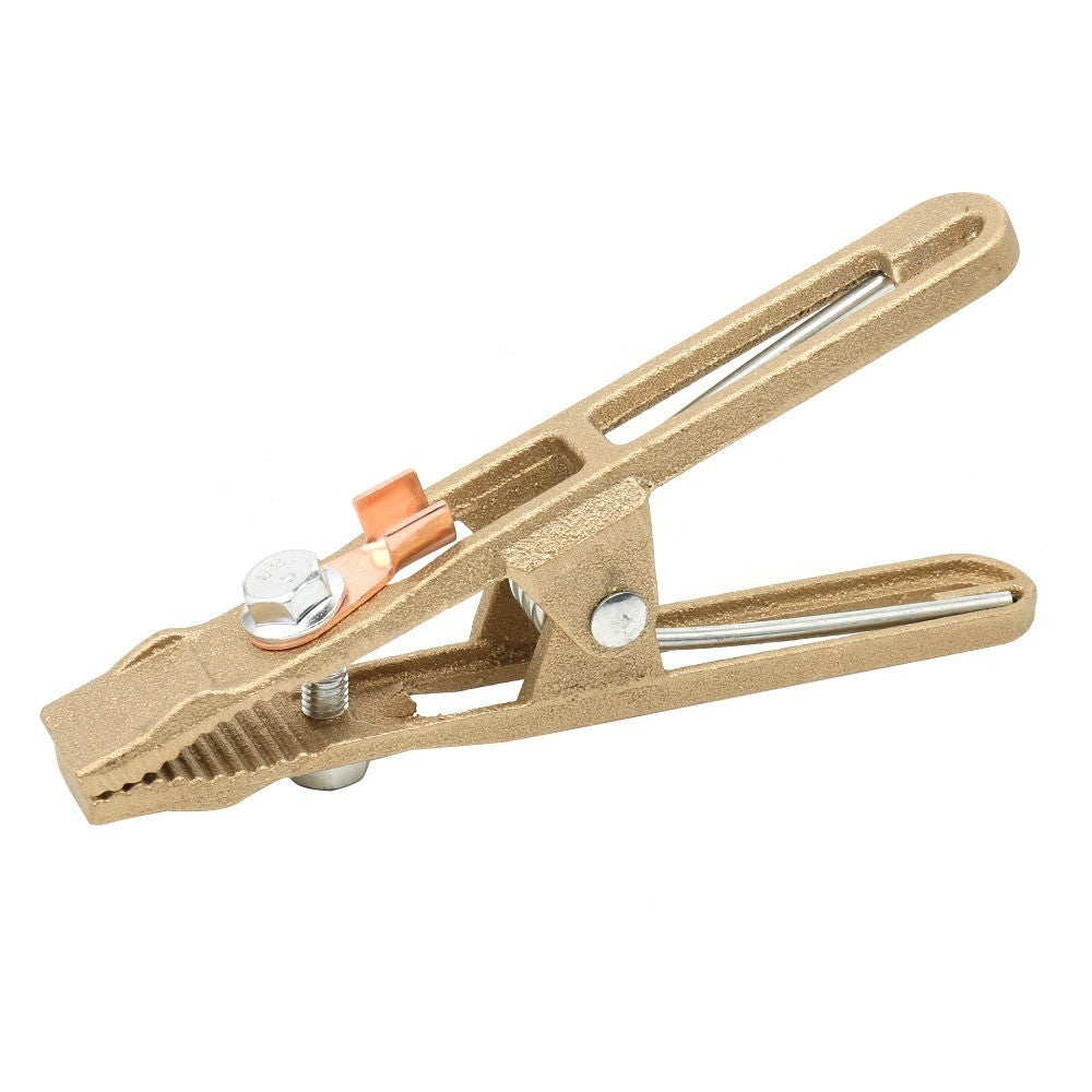 260a Earth Cable Clamp A Shape Earth Wire Clamp Brass Grounding Work Clamp