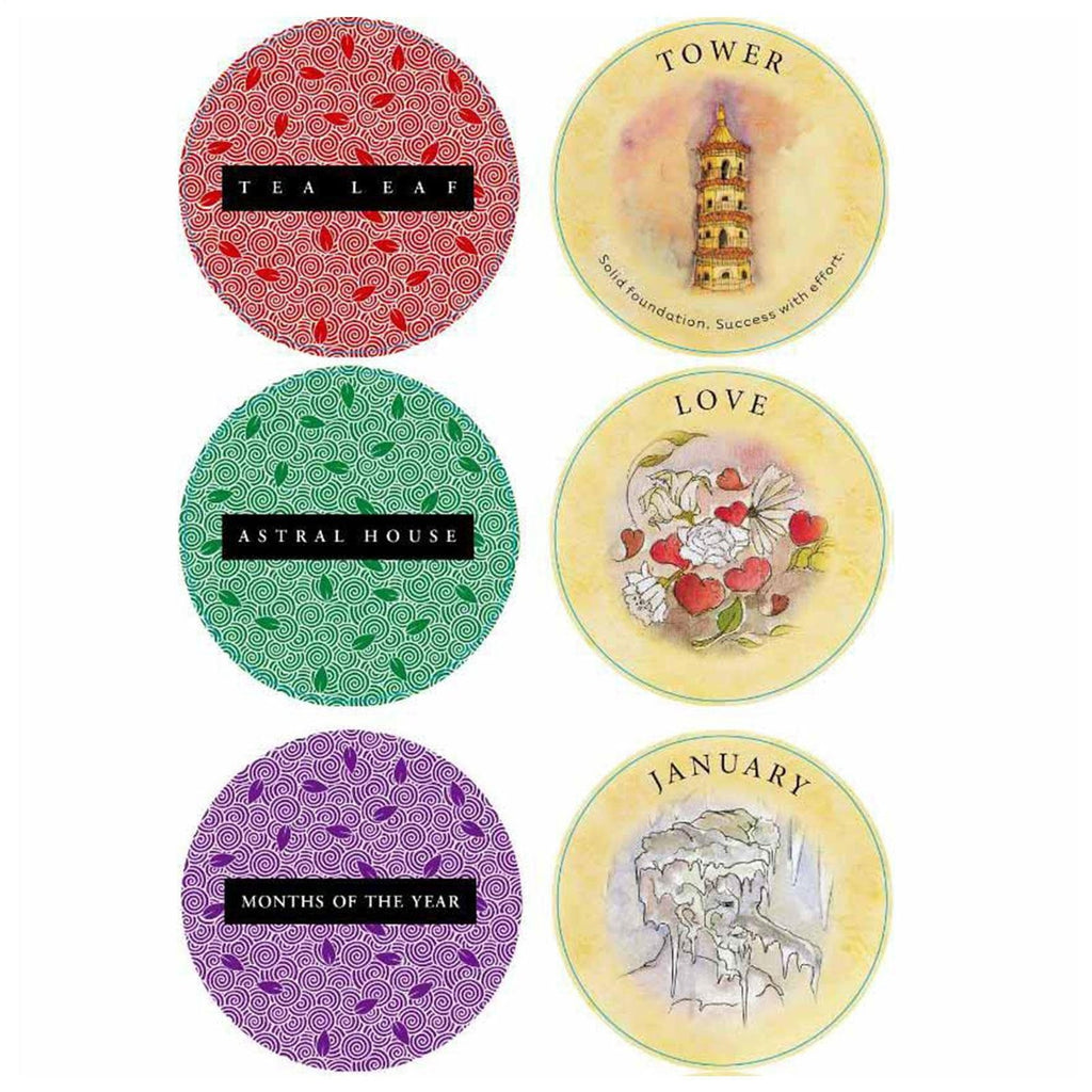 Tea Leaf Fortune Card Tarot 200 Cards Pocket Deck Tarot Comics Tarot Cards