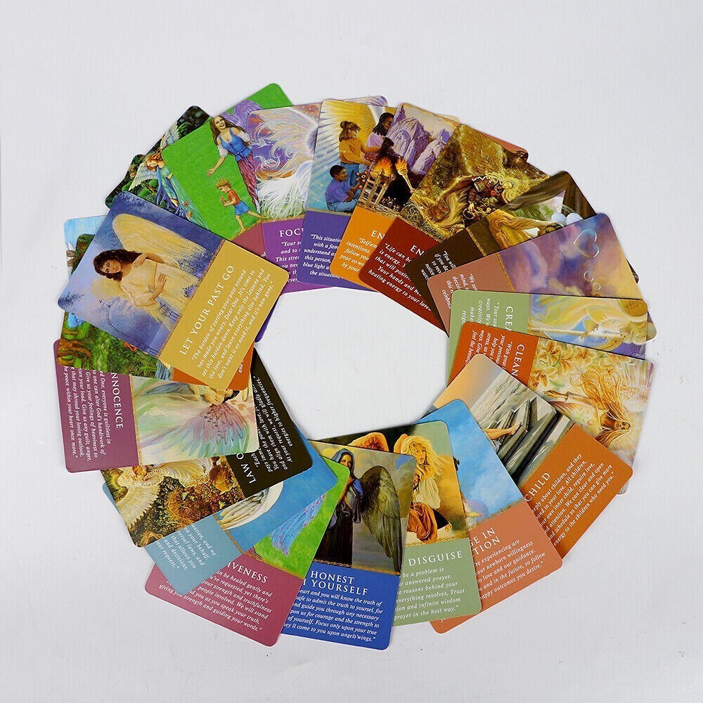 Tarot Cards Daily Guidance Angel Oracle Card Deck Table Game Playing Cards