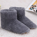 Winter USB Warmer Foot Shoe Plush Warm Electric Slipper Feet Heated Washable New