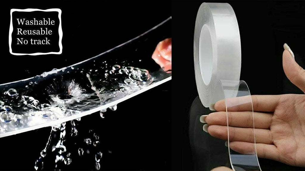 Nano Double Sided Tape Heavy Duty Strong Stick Mounting Gel Tape Poster Adhesive