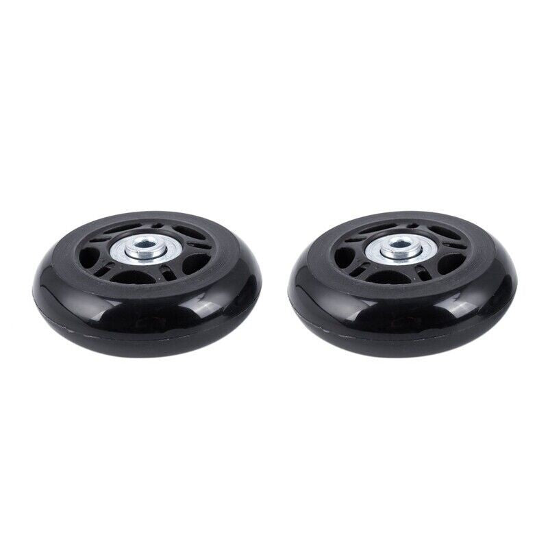 2 Set Luggage Suitcase Replacement Wheels Axles and Wrench Repair set OD 68mm A1