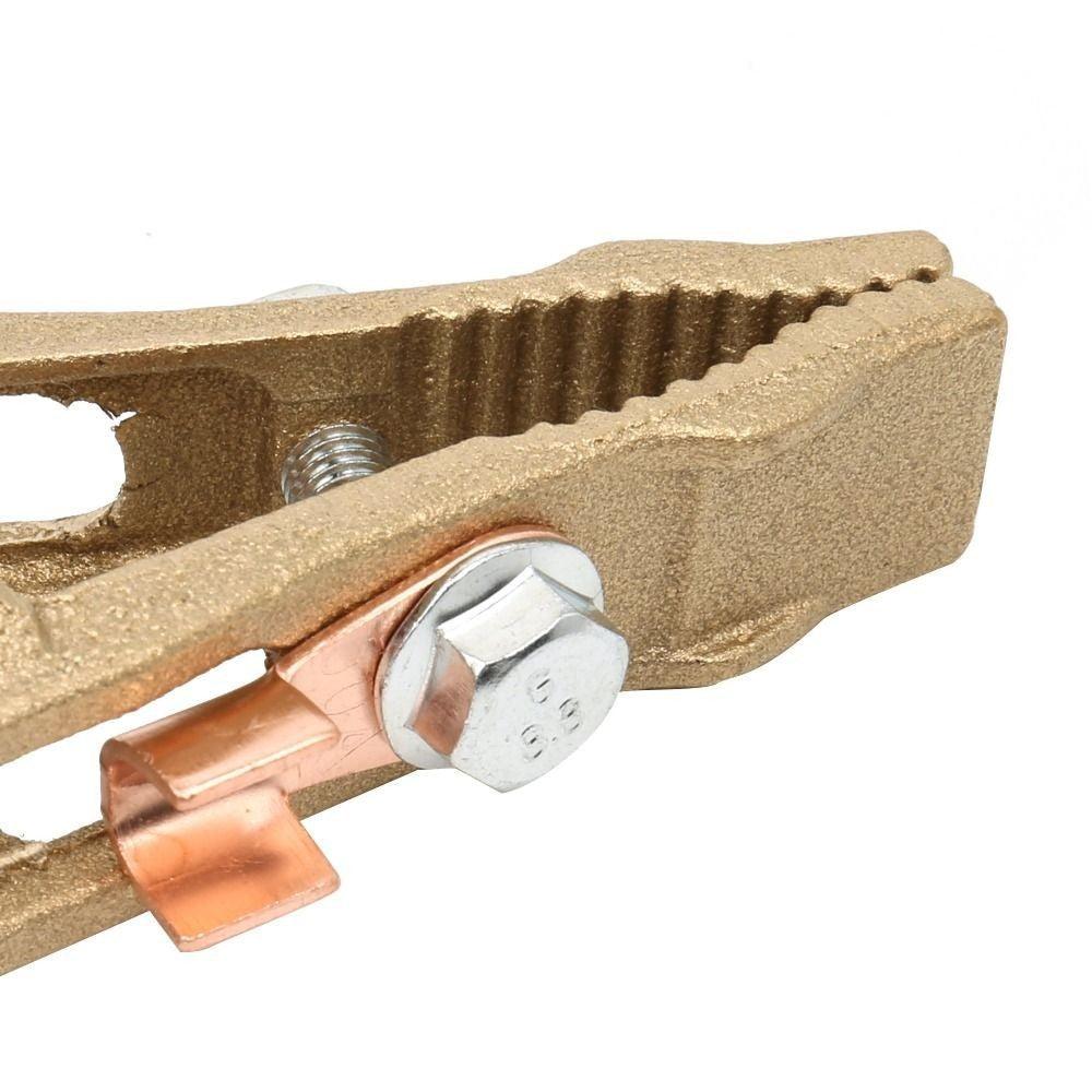 260a Earth Cable Clamp A Shape Earth Wire Clamp Brass Grounding Work Clamp