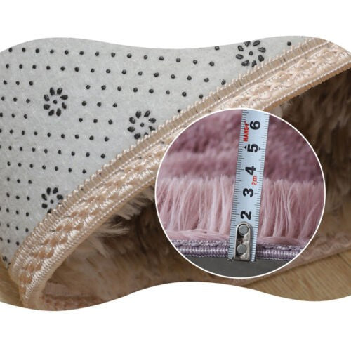 3-Piece Bathroom Bath Mat Contour Rug Set with Toilet Lid Cover #6