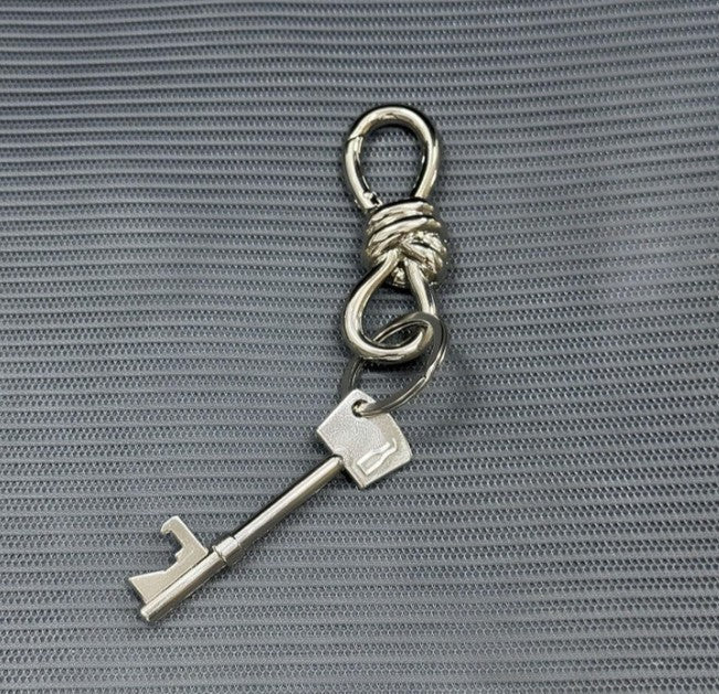 Gold Knot Carabiner,Heavy Duty Snap Hook Key Fob,Hardware Sliding Buckle