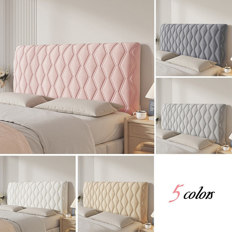 Cotton Warm Bed Headboard Cover Thickened Bed Backrest Protector Universal