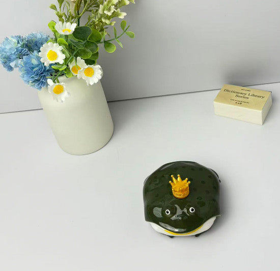 Handmade Ugly Frog Wireless Earphone Protector Case,Weird Frog Case for Airpod