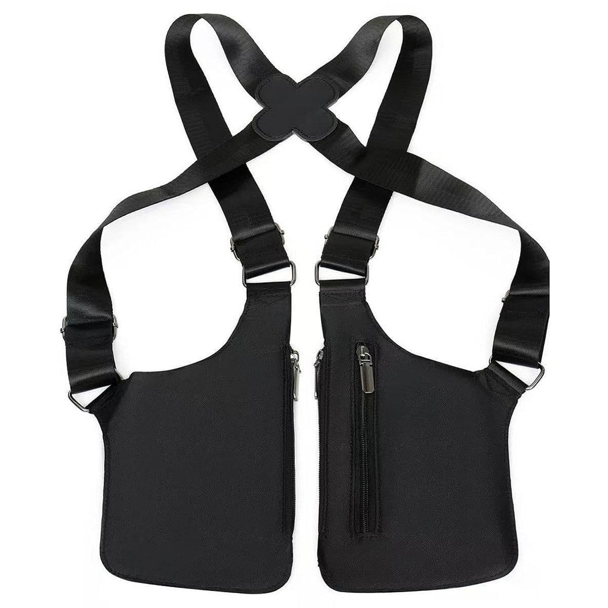 New Adjustable Anti-Theft Underarm Shoulder Bag PU Leather Wallet Holster Bag