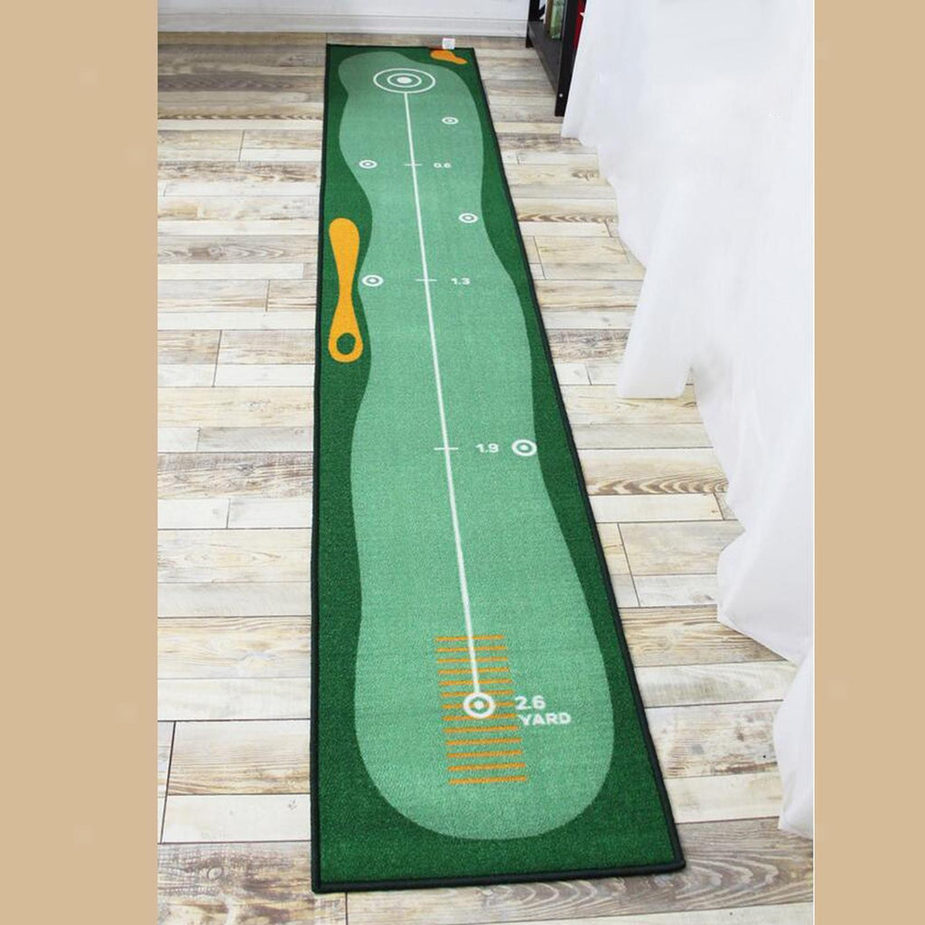 Golf Practice Putting Mat Adjustable Alignment Trainer For Golf Training