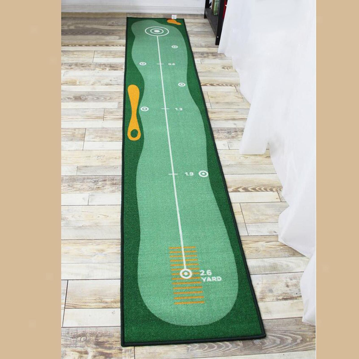 Golf Practice Putting Mat Adjustable Alignment Trainer For Golf Training