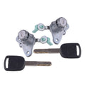 1 Pair Fit for Honda Fit Jazz 2003 to 2008 Door Lock Cylinder Front with 2Keys