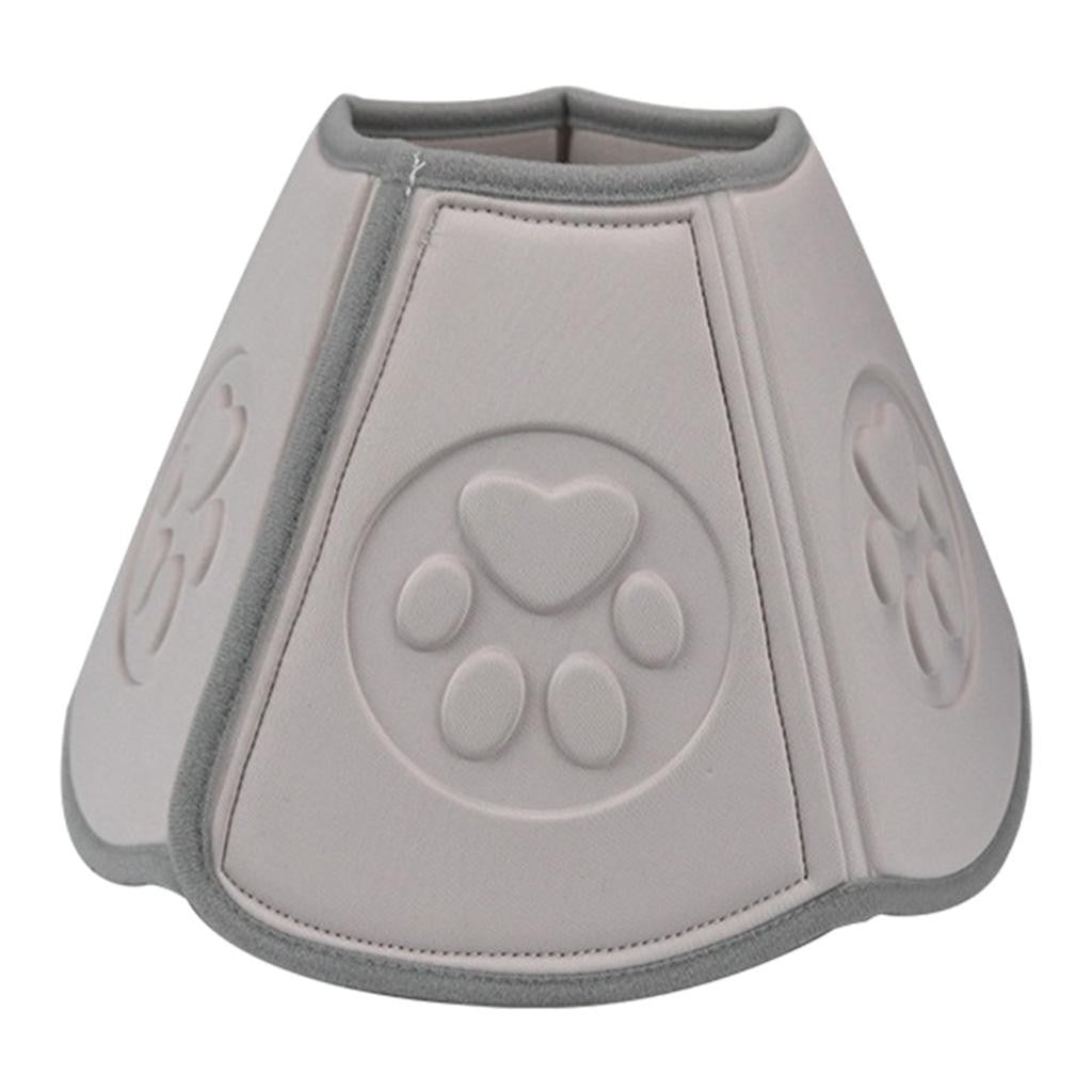 Adjustable Dog Cone Collar Anti-Bite After Surgery Head Protection Soft,