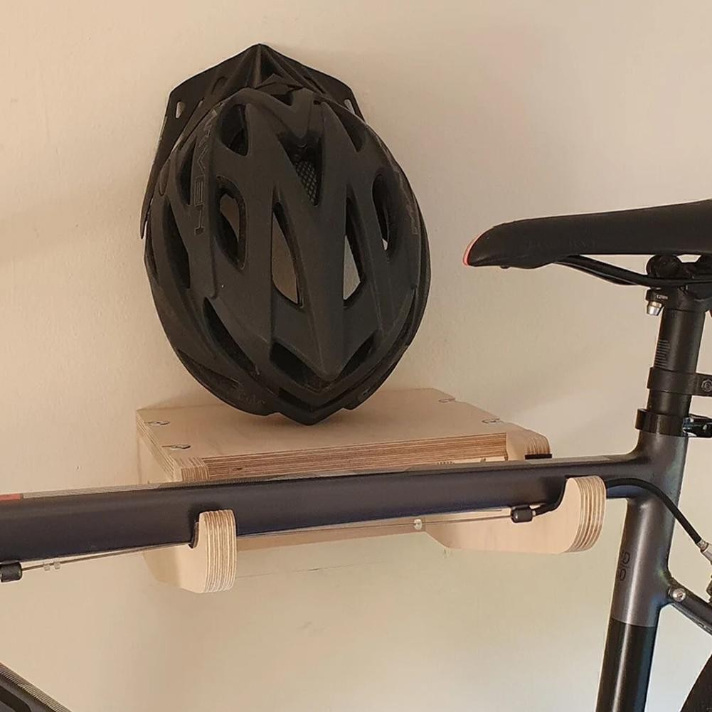 Bicycle wall mount wooden inner storage rack for road bikes/mountain bikes