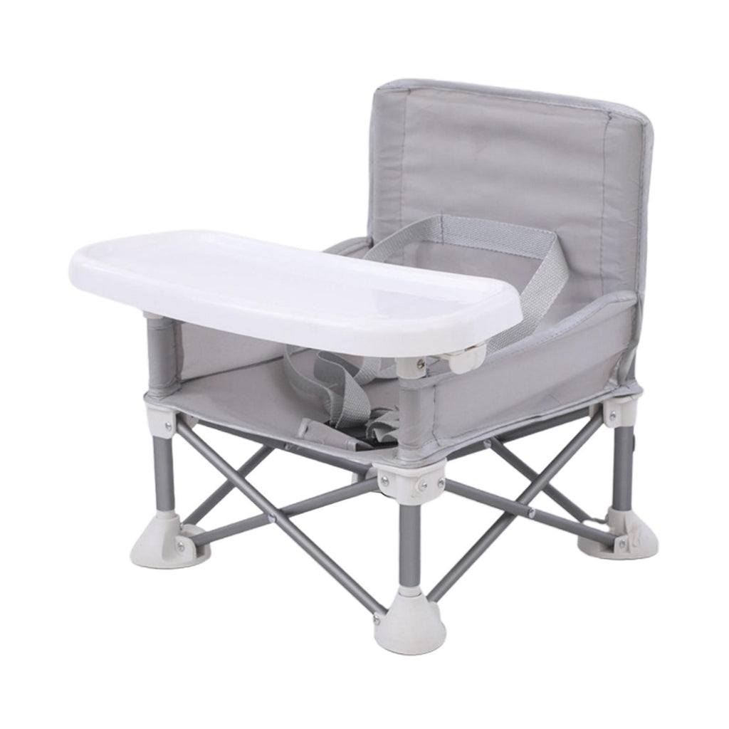 Baby Seat Booster Toddler Dining Seat Baby Camping Chair with Tray Folding Chair