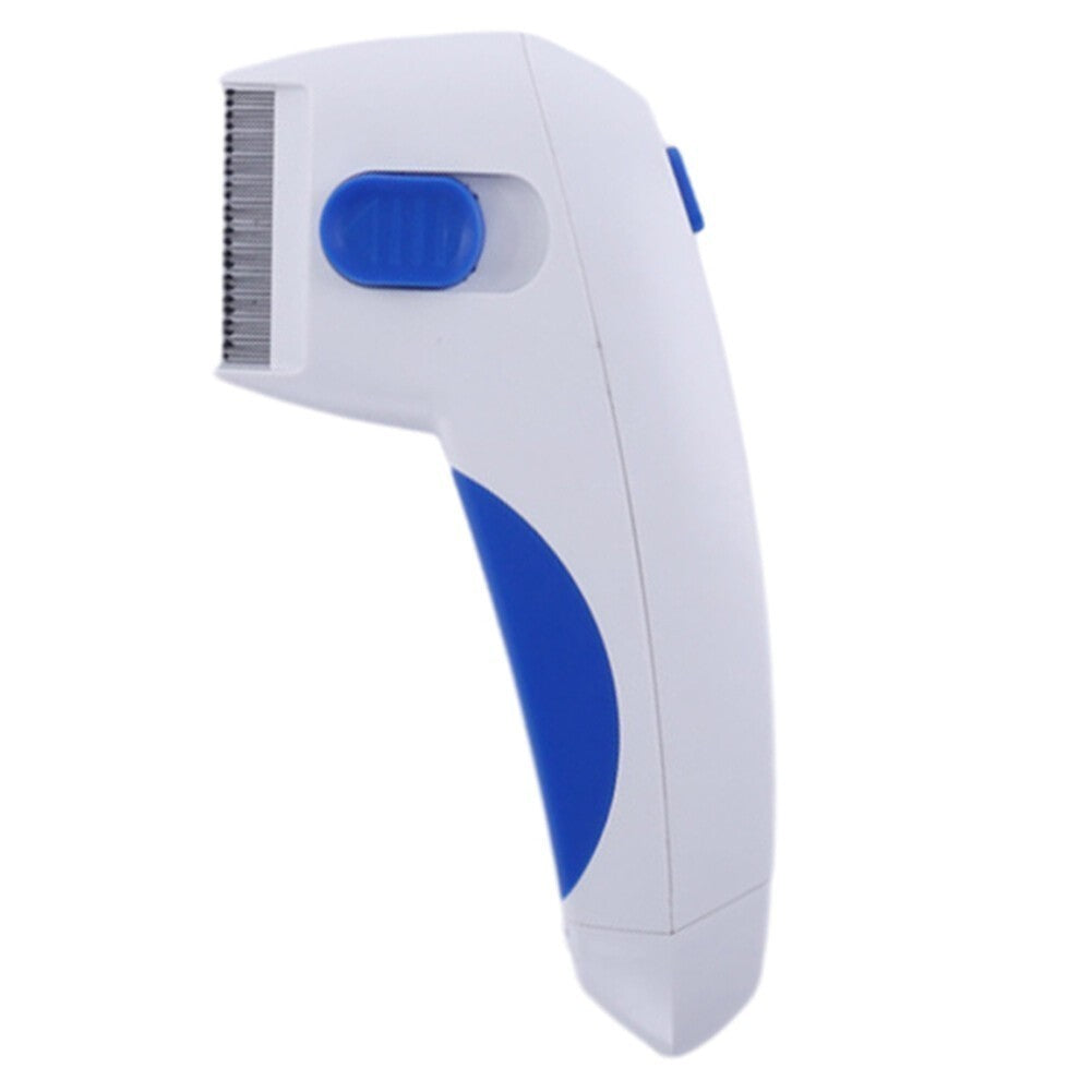 Electric Flea Zapper Comb Effective Pets Kills Flea Tool Dog Cat Lice Remover