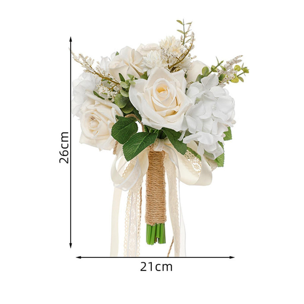 Wedding Bouquet for Bride Bride Holding Bouquet Romantic with Ribbons Bridal