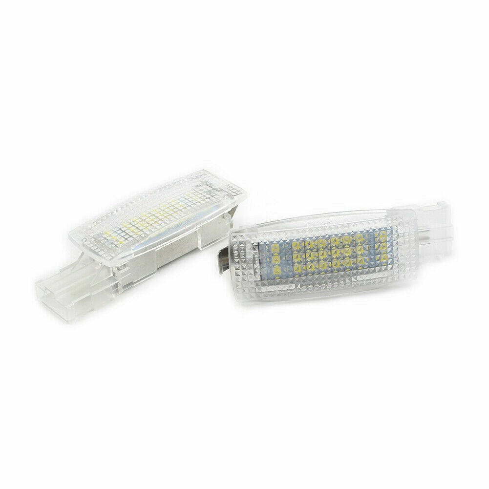 For VW GOLF MK6 Skoda Interior Light LED Interior Sun Visor Vanity Mirror Lights