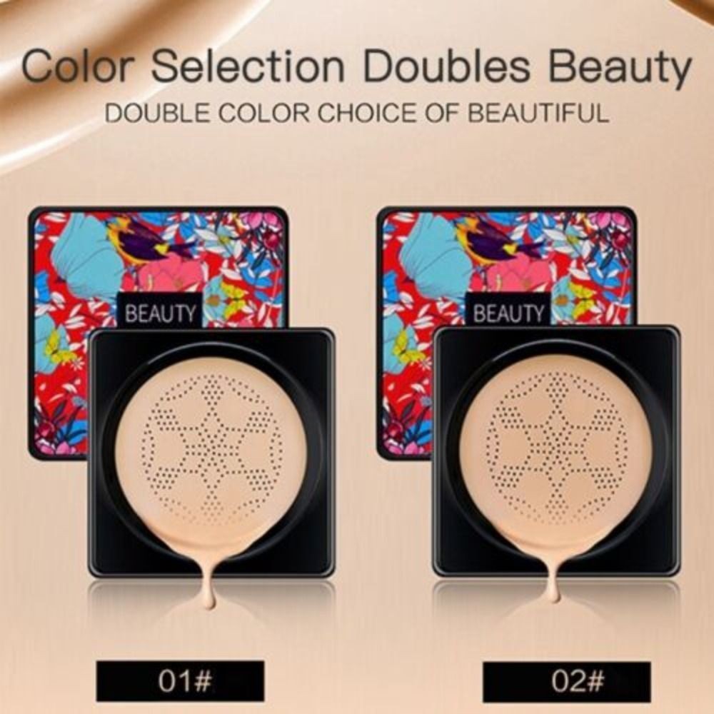 Facial Base Primer Mushroom Head Foundation Air Cushion BB&CC Cream Face Makeup
