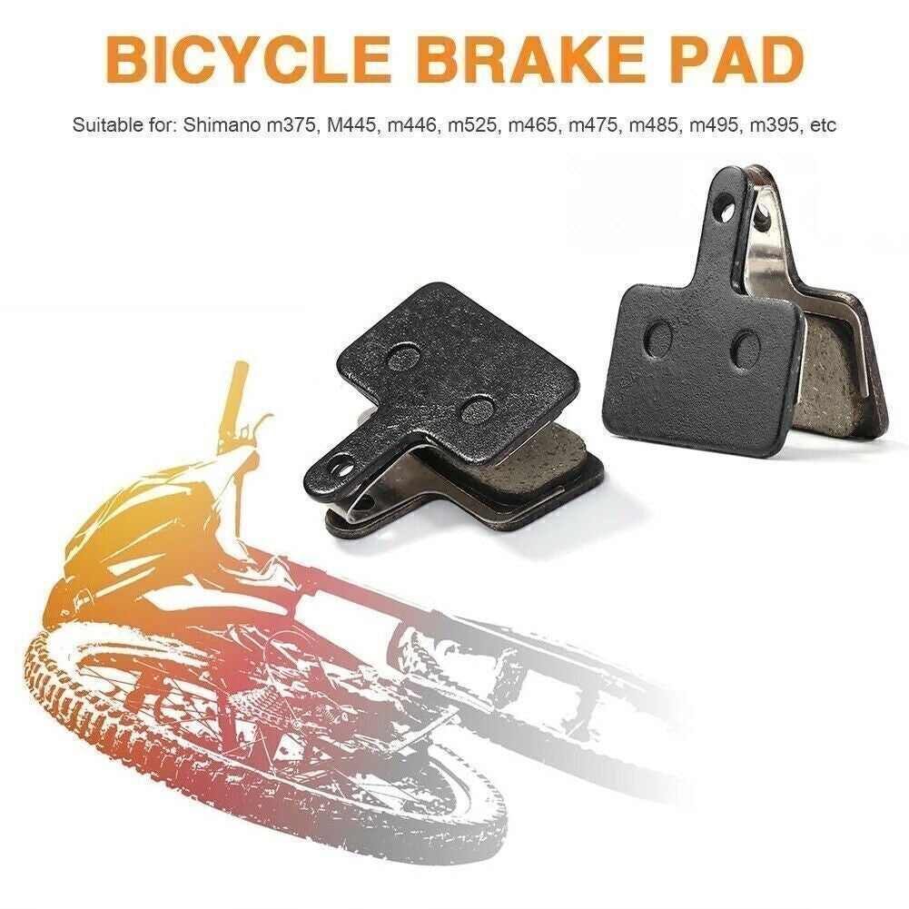 4 Pair Mountain Bikes Disc Break Pads Cycling Bicycle Resin Disc Brake Pads MTB