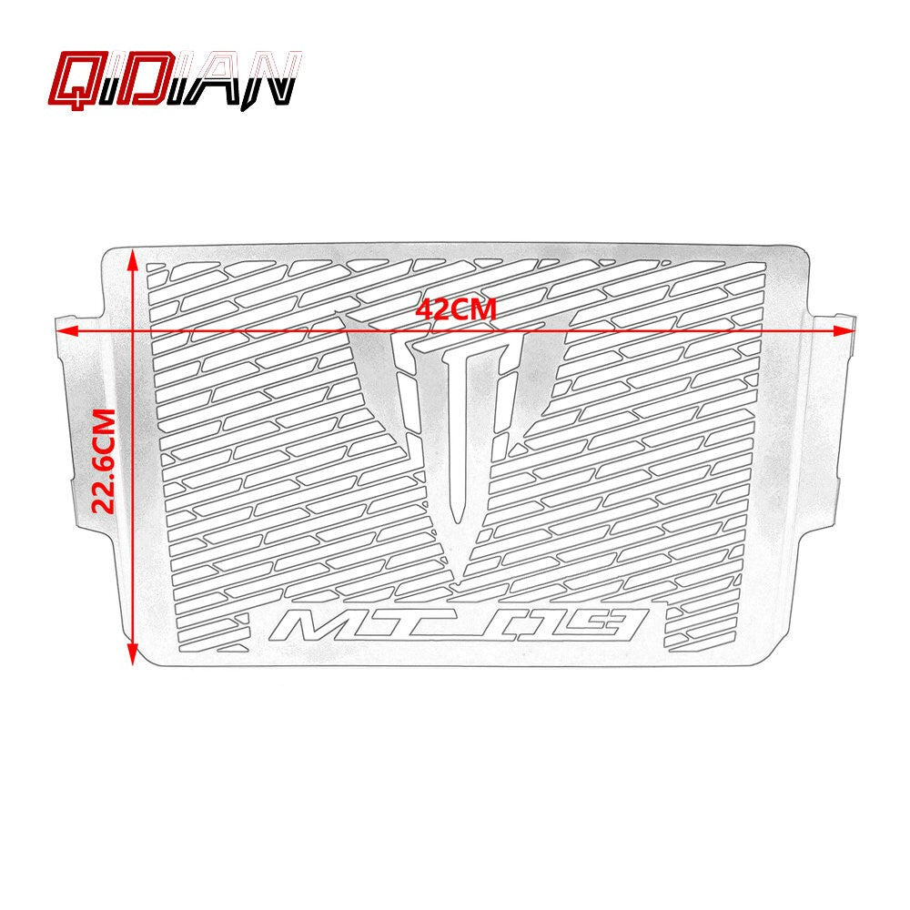 Motorcycle Radiator Grille Guard Cover Protectors For Yamaha MT09 FZ09 2014-2020