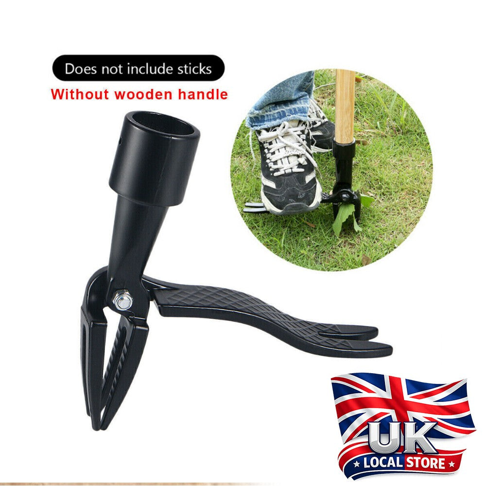 Stand Up Weeder Puller Weed Claw Grass Root Remover Killer Manual Garden Tool UK