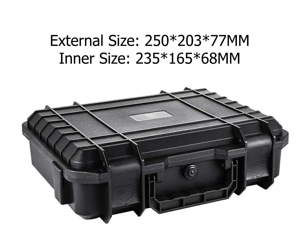Waterproof Protective Hard Carry Flight Case Camera Equipment Storage Secure Box