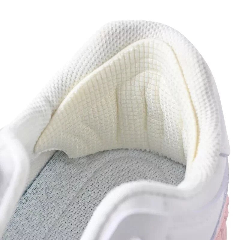 6pcs Back of Heel Cushion Inserts Mesh Heel Grips Pads for Boots Loose Shoes