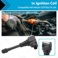 1x Ignition Coil Suitable for Nissan GTR R35 V6 3.8L 22448JF00B VR38DETT 08-15