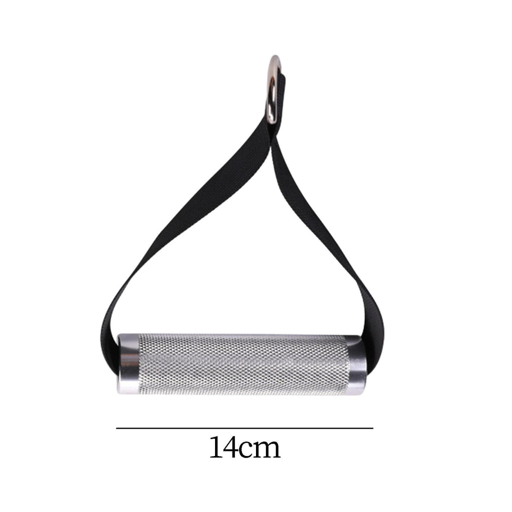 Fitness Metal Cable Handles Workout Handles 14cm with Metal D Buckle for Fitness