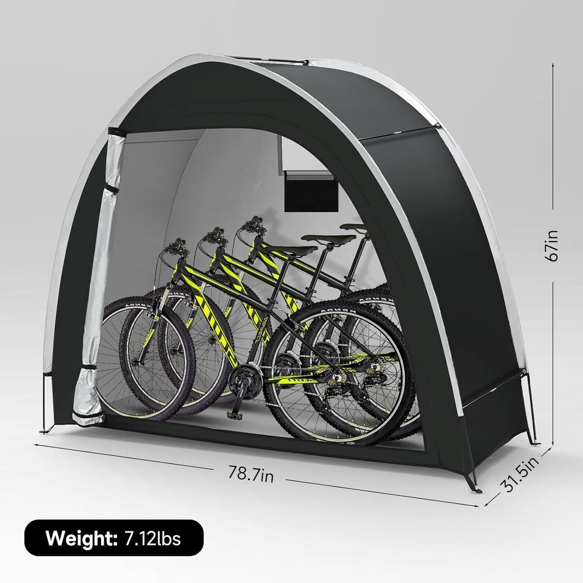 Bike Tent Large Waterproof Bicycle Rain Cover Dust Protector Outdoor Storage UK