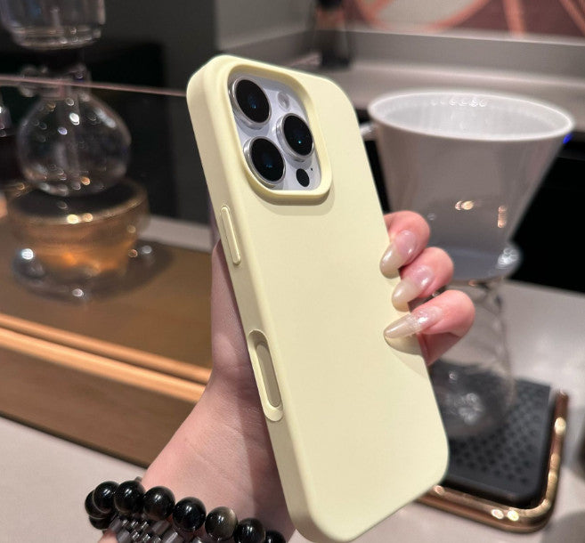 Liquid Silicone Integrated Cutton Case For iPhone 16 Pro Max 16 Plus 16 Pro