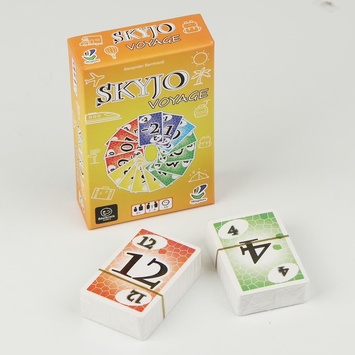 SKYJO VOYAGE Compact Travel Game Casual Party Board Game Card