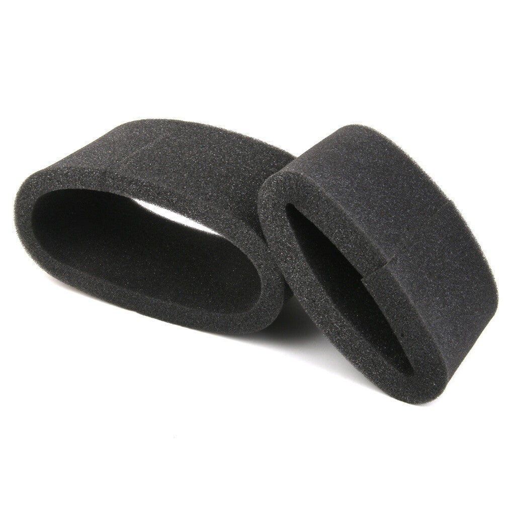 Motorcycle Air Filter Foam Sponge Pads Replace Part for Honda CG125, Black