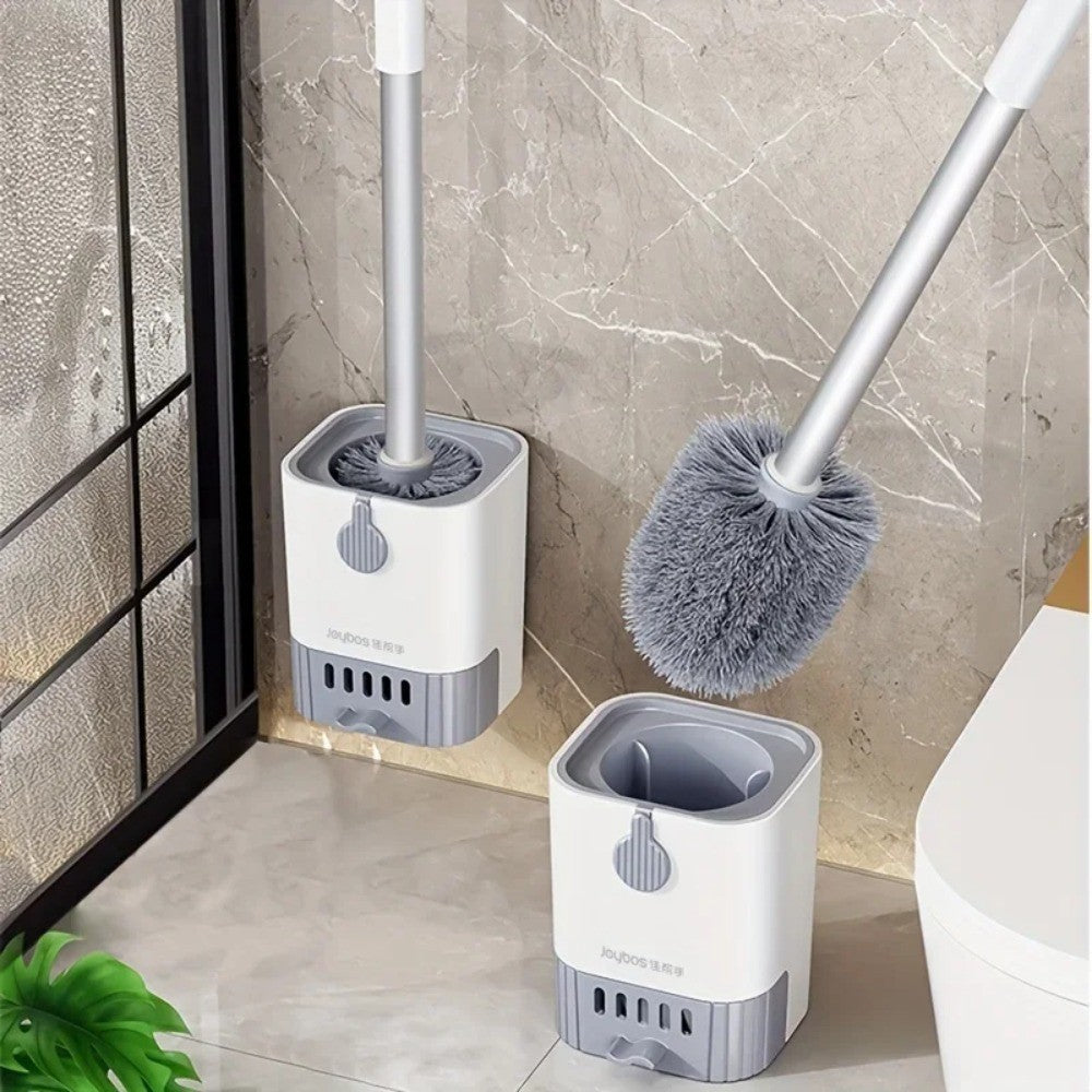 Bristle Toilet Brush &Holder Set Cleaning Brush Bathroom WC Base