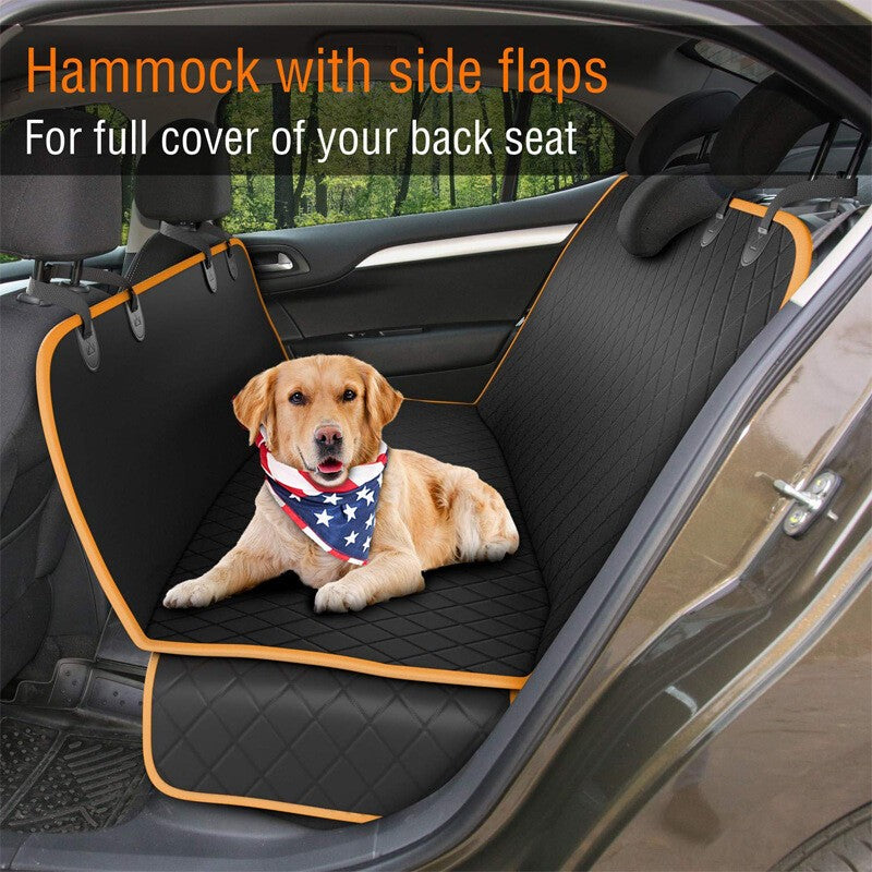 Pet Car Seat Cover Dog Safety Protector Mat Rear Back Seat Hammock Cushion UK