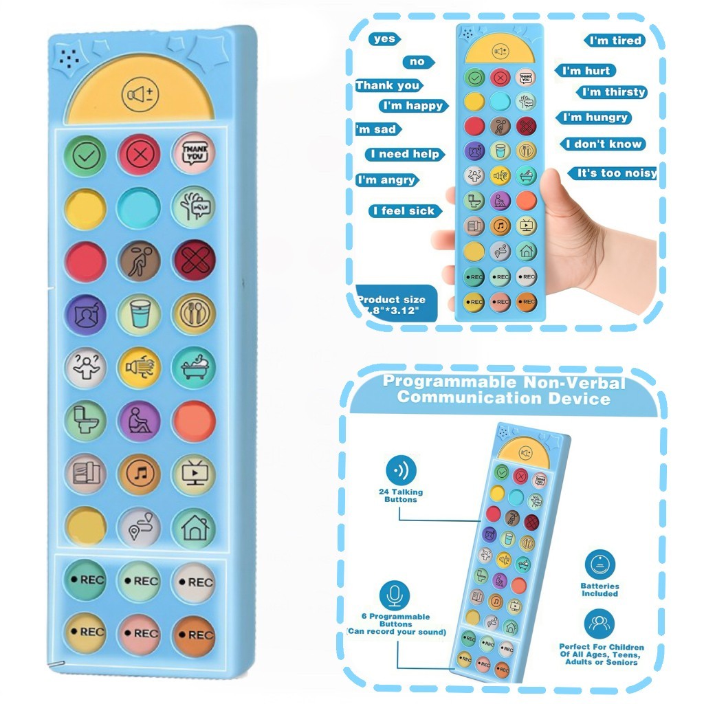 Versatile AAC Device for Autism & Speech Therapy – Enhance Communication Efforts