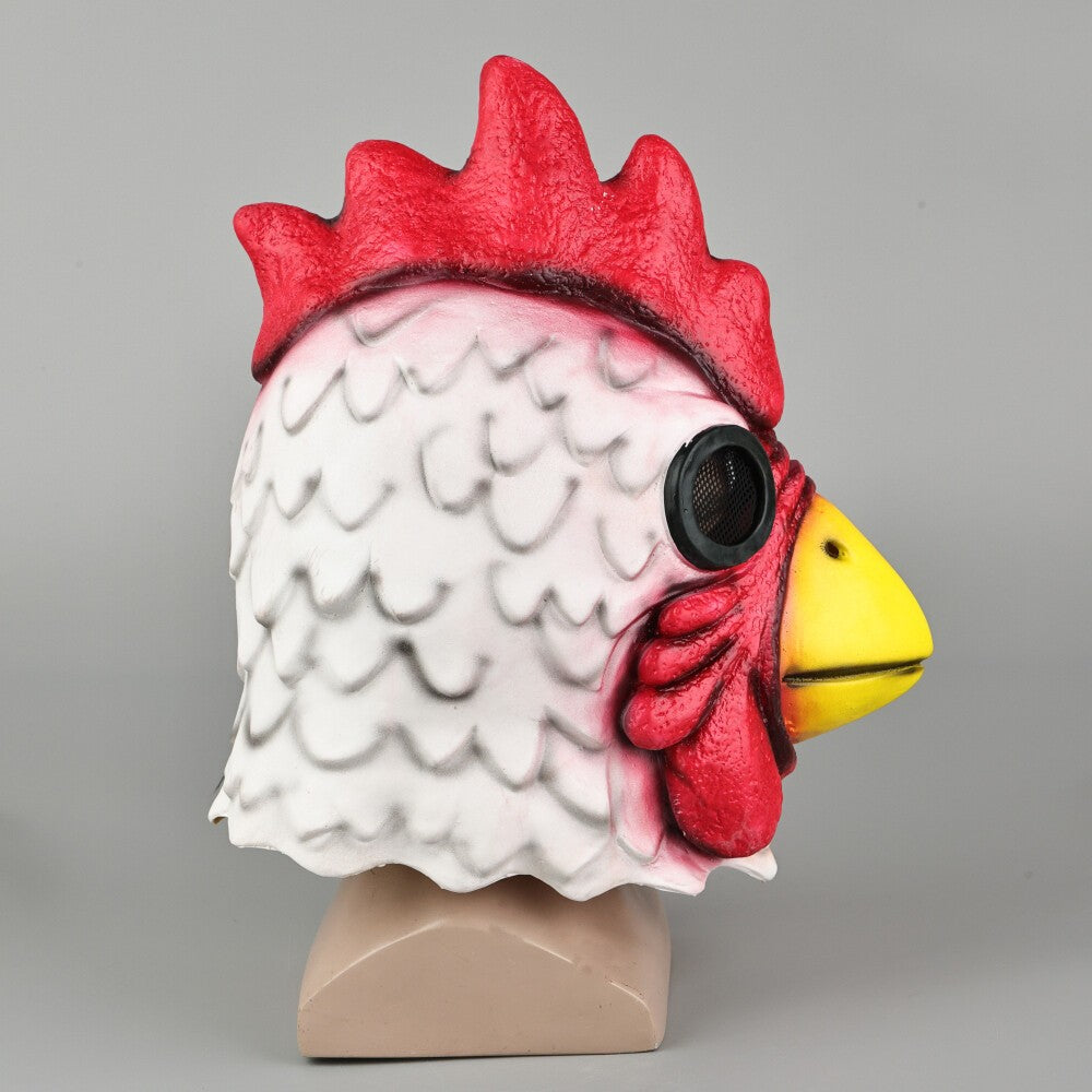 Hotline Miami Chicken Turkey Head Mask Halloween Masquerade Animals Mask Props