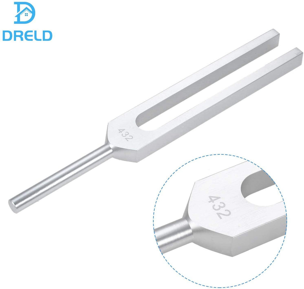 432Hz Tuning Fork Kit Stress Relief Sound Therapy Musical Mind Body DNA Healing