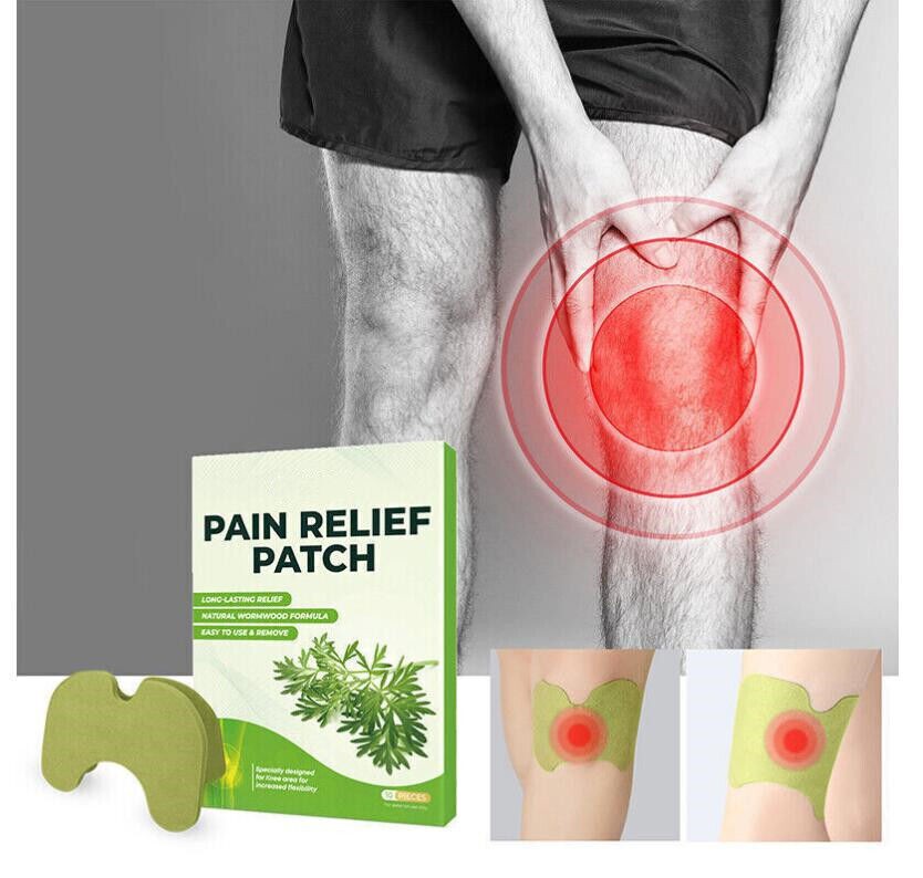 Wellknee Pain Relief Patches Herbal Plaster Joint Ache Knee Pain Relief Pad UK
