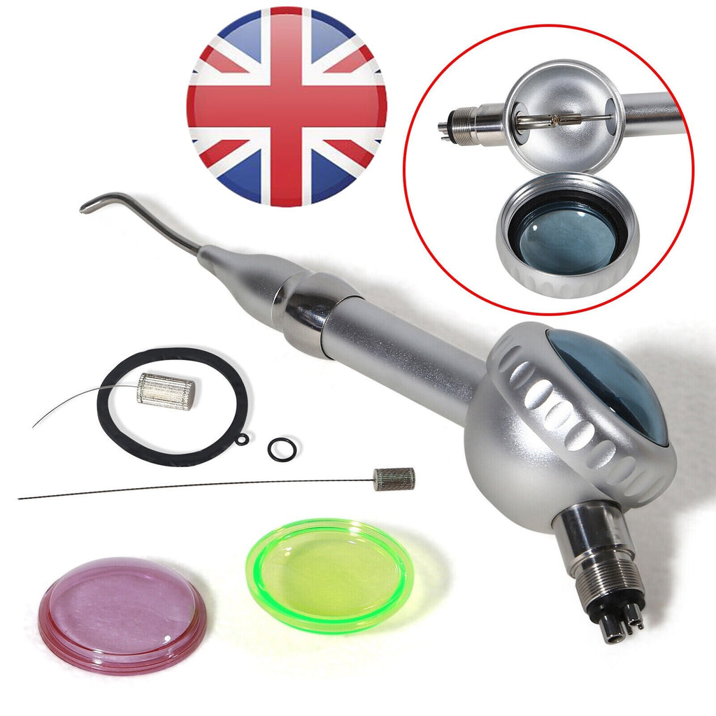 Dental Teeth Polishing 4 Holes Polisher Handpiece Hygiene Air Flow Prophy Jet