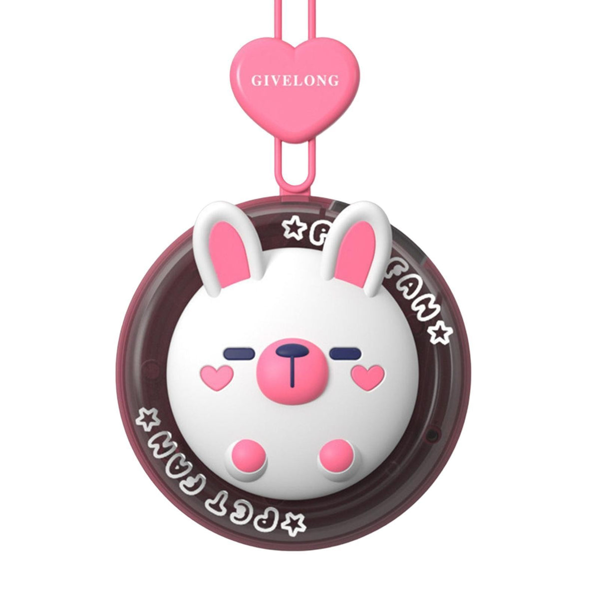 Portable Hanging Neck Cooling Fan Necklace Fan Wearable Adjustable for Indoor.*