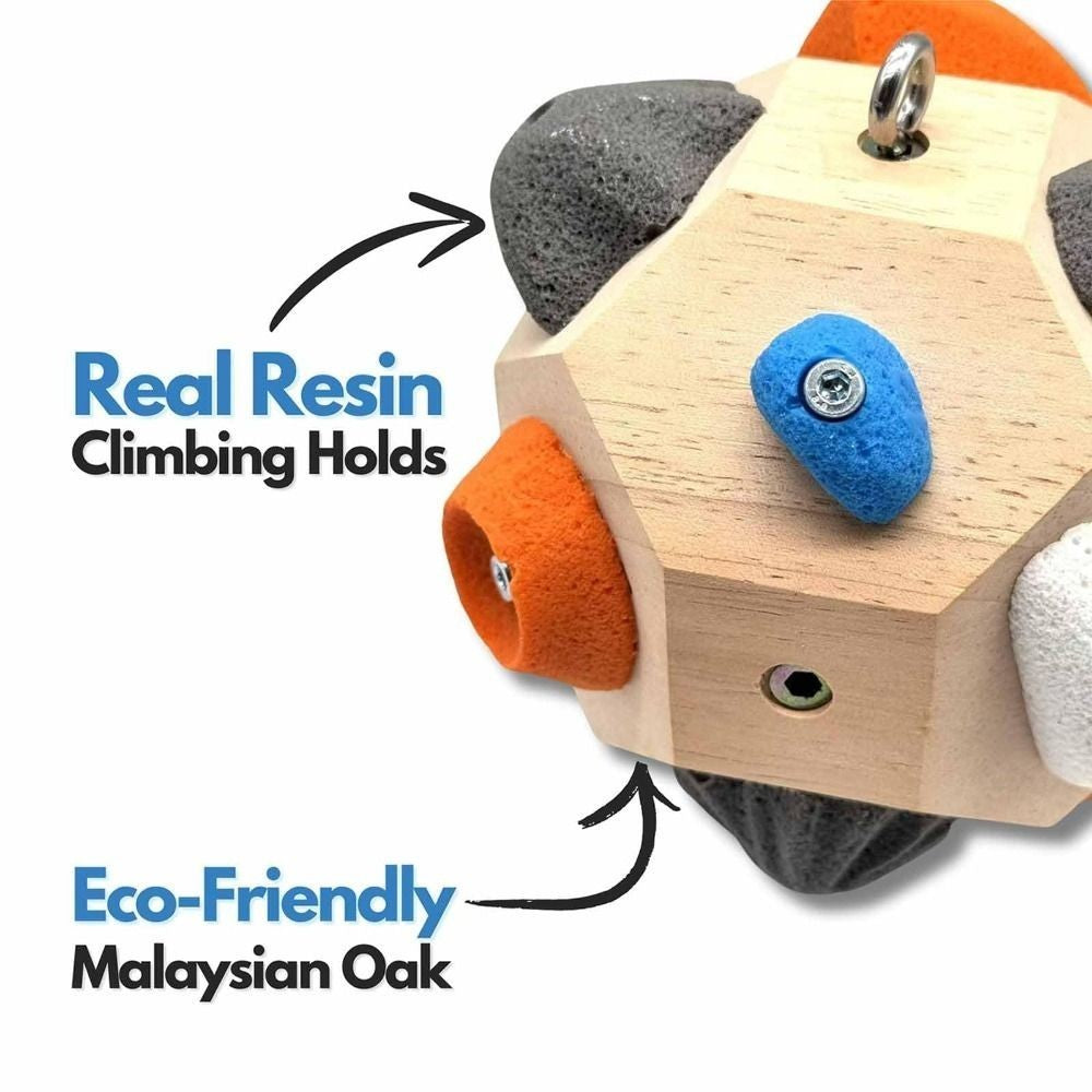 Finger Strength Training Handcrafted Boulder Block  For Climbing Lover