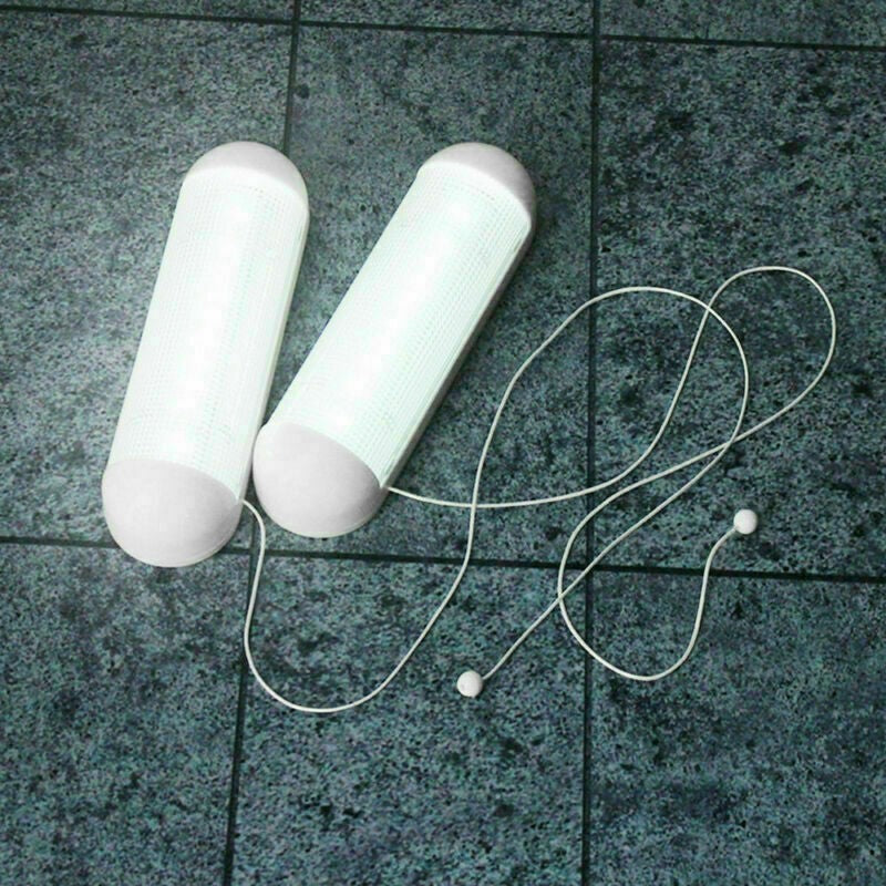 2x Solar Power LED Light Rechargeable Garage Shed Light Garden Indoor Outdoor UK
