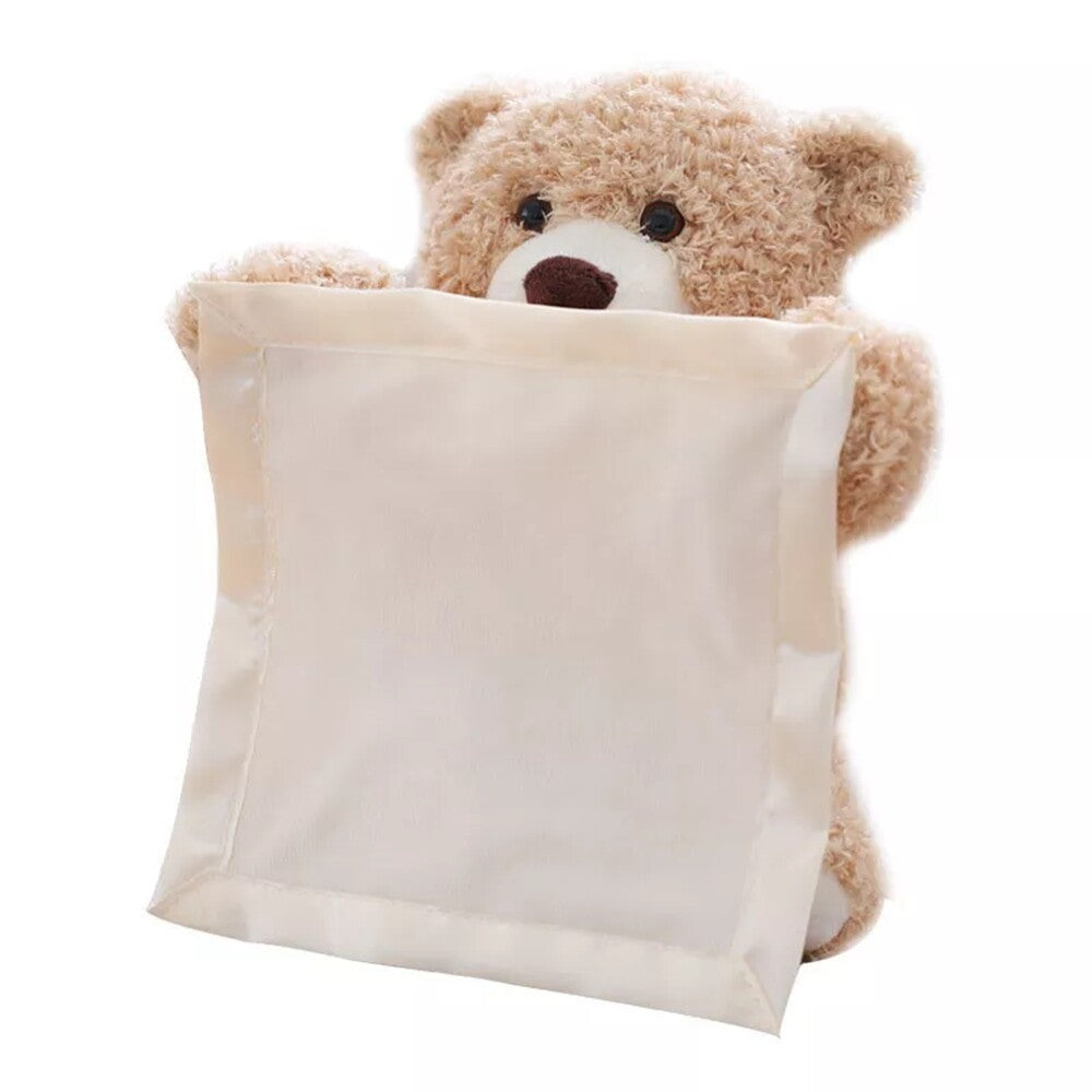 Peek-A-Boo Teddy Bear Plush Interactive Soft Toy Doll Kids Adults Birthday Gift