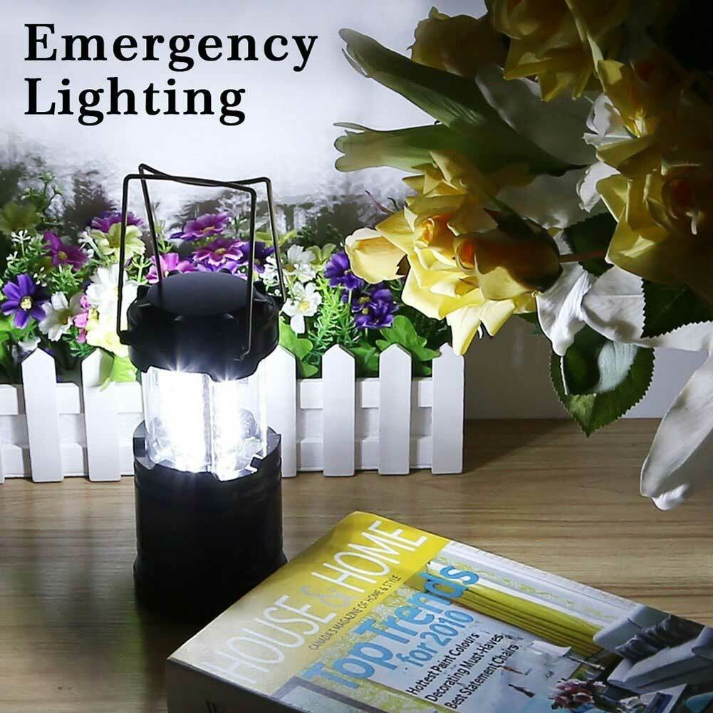 Bright Collapsible 30 LED Camping Lanterns Lights for Hiking Emergency Light