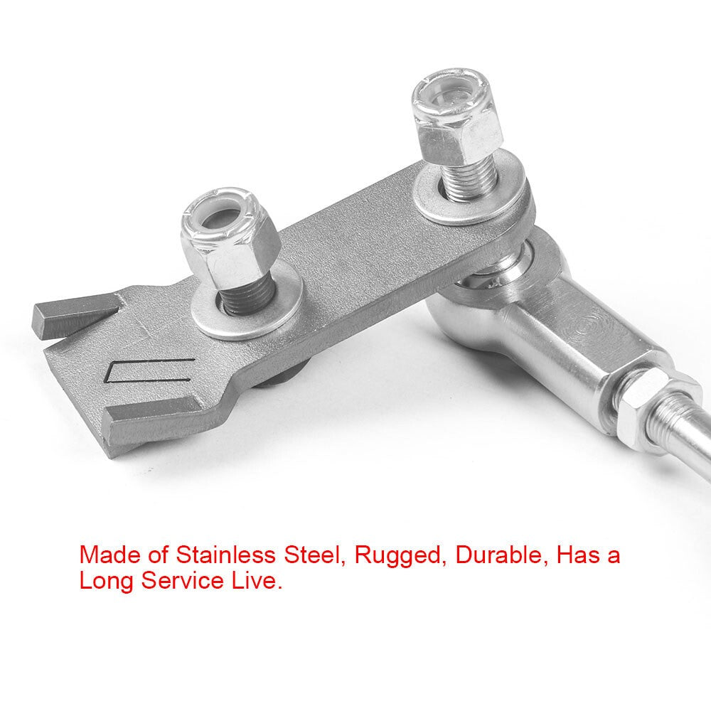Transfer Case Linkage Kit Stainless Steel for Jeep Cherokee XJ Comanche MJ 86-01