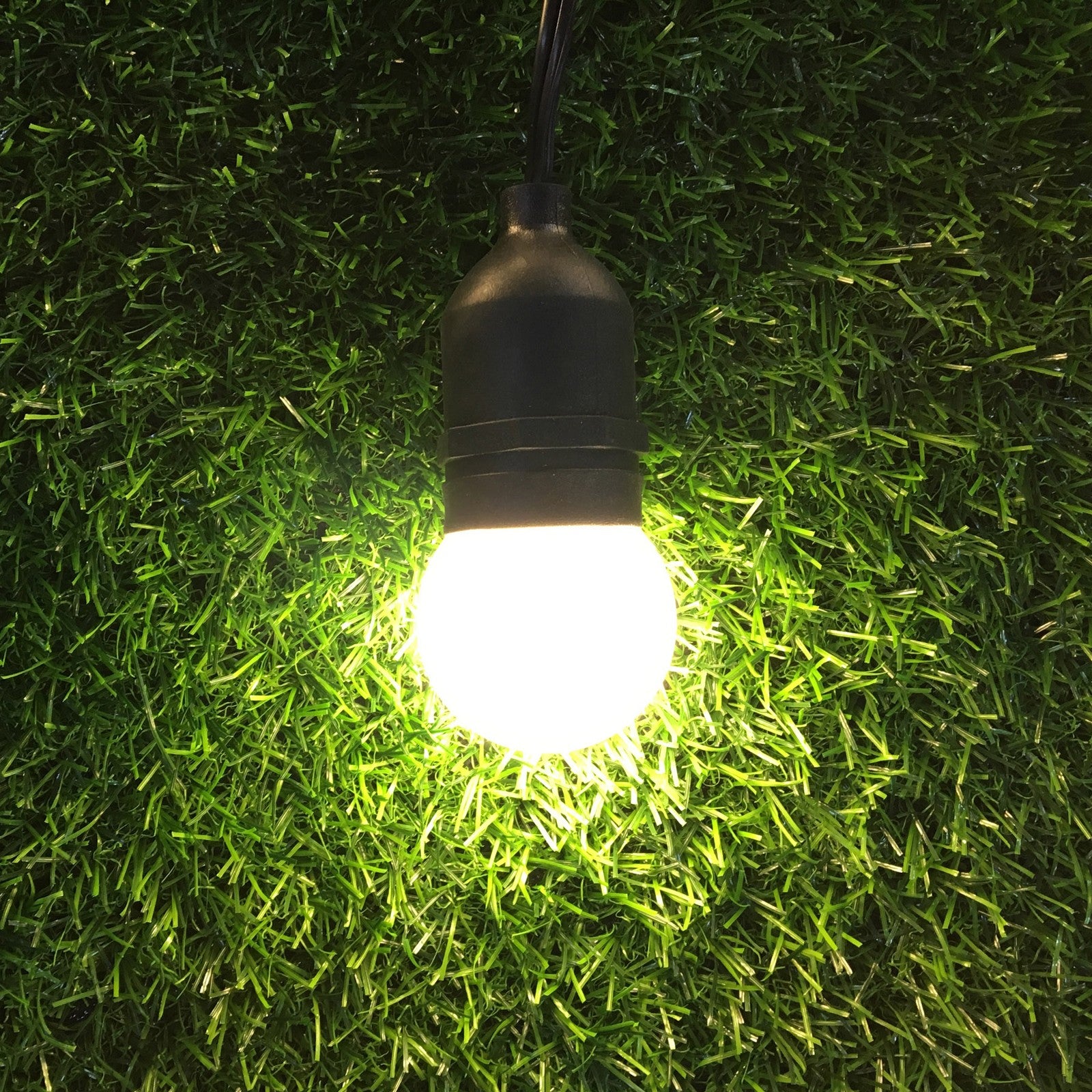 24 Pcs Globe G45 LED 3W Plastic  Bulb E27 Screw For Festoon String Light